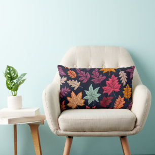 Herbstleaves Throw Kissen