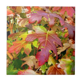 "Herbstleaves" Tile/Trivet Fliese