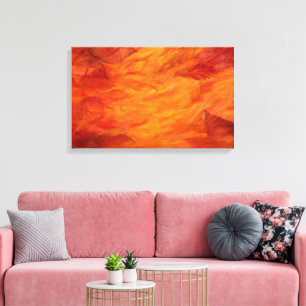 "Herbstleaves" Wrapped Canvas Leinwanddruck