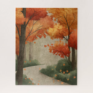 Herbstlebewesen Puzzle