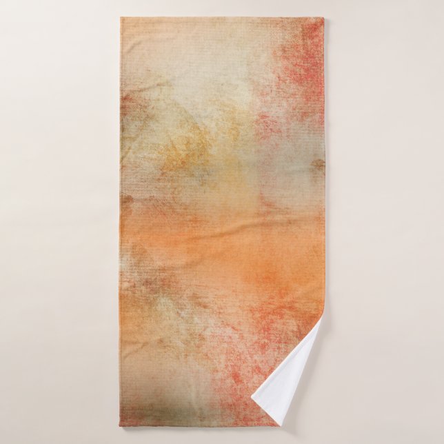 Herbstlebhaftes Hintergrundpapier Badehandtuch (Badehandtuch)