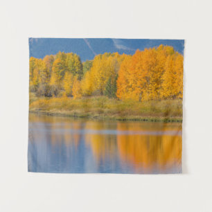 Herbstlich gefärbte Espen Wandteppich