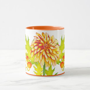 Herbstliche Ankunft auf Combo-Tasse Tasse