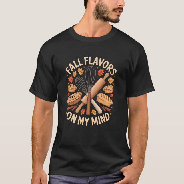 Herbstliche Aromen Herbstbrotbackzeit T-Shirt (Vorderseite)
