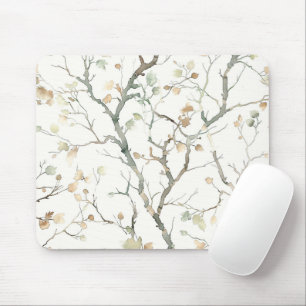 Herbstliche Baumblätter Mousepad