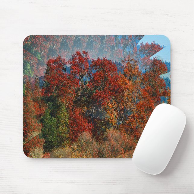 Herbstliche Bäume.... Mousepad (Mit Mouse)