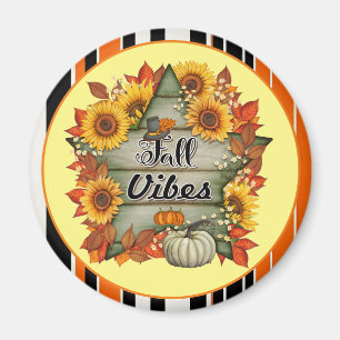 Herbstliche Beautiful Trendy Erntedank Collection Magnet