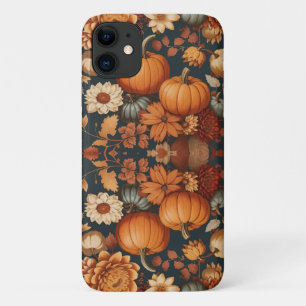 Herbstliche Blume fallen Pumpkins Halloween-Gesche Case-Mate iPhone Hülle