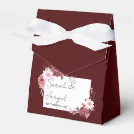 Herbstliche Blume Geschenkschachtel