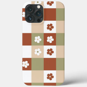 Herbstliche Blume Gingham Karo Pattern Case-Mate iPhone Hülle