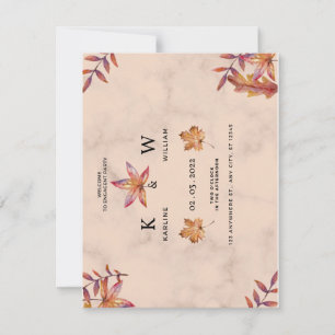 Herbstliche Einladung der Liebe