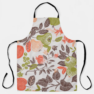 Herbstliche Früchte dekoratives Fliesendesign. Schürze