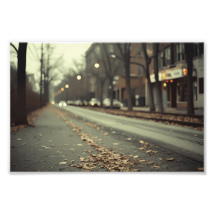 Herbstliche Gestaltung Fotodruck