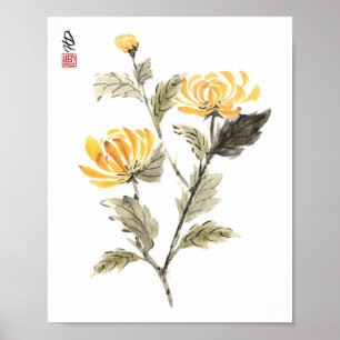 Herbstliche Harmonie Poster
