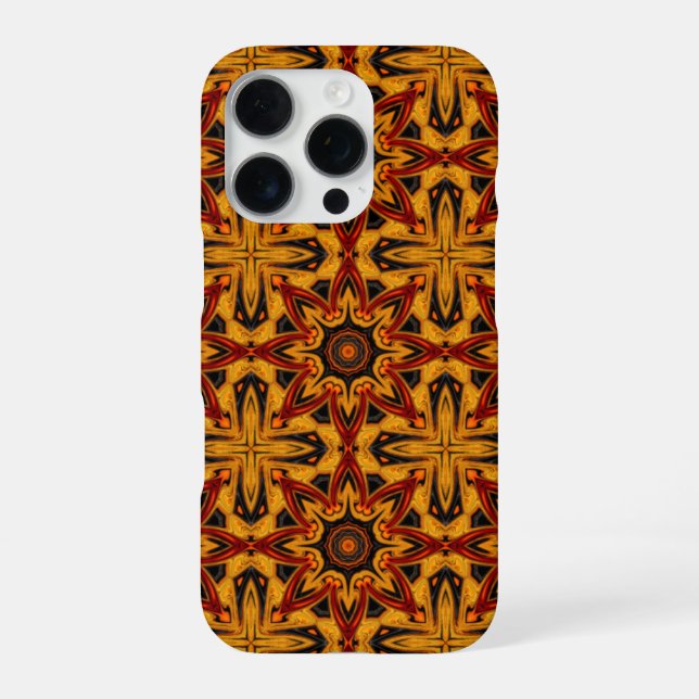 Herbstliche Herbstfarben iPhone Case Hülle (Rückseite)