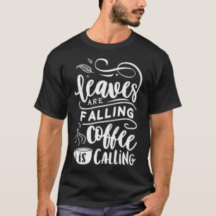 Herbstliche Herbstlaube rufen herunter T-Shirt