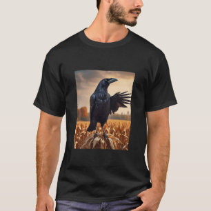 Herbstliche Krähe T-Shirt