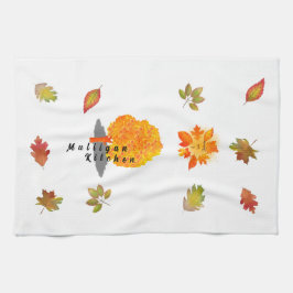 Herbstliche Liebe Geschirrtuch