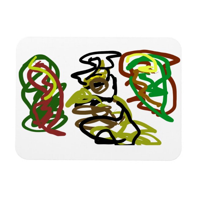 Herbstliche Magnet (Horizontal)