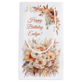 Herbstliche Niedliche Gnome Herbstlaub Geburtstag Kleine Geschenktüte