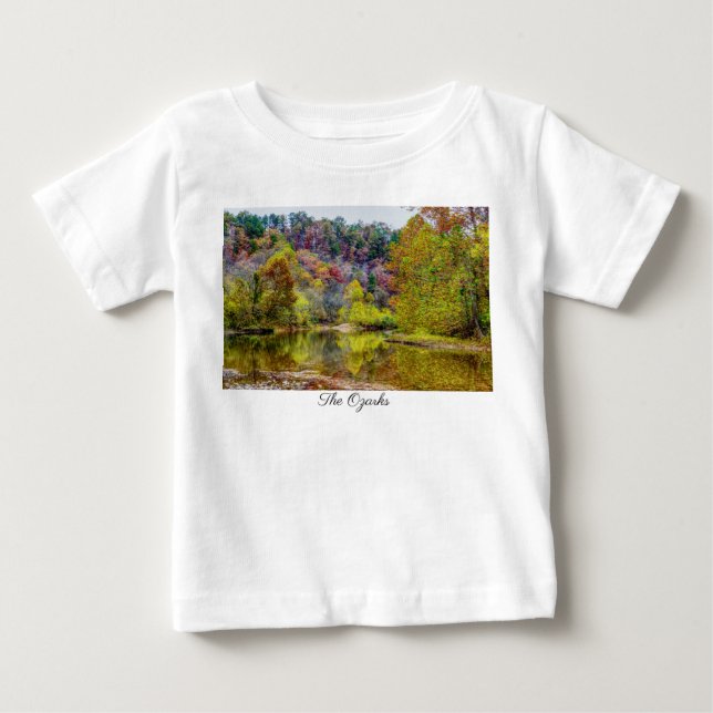 Herbstliche Ruhe Baby T - Shirt (Vorderseite)