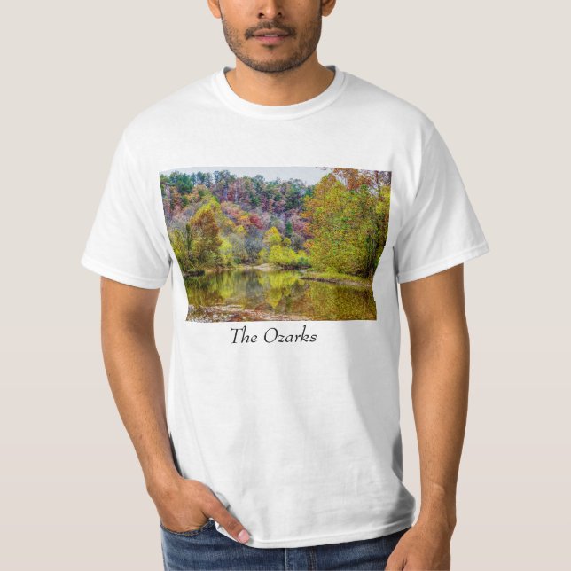 Herbstliche Ruhe Ozarks T - Shirt (Vorderseite)