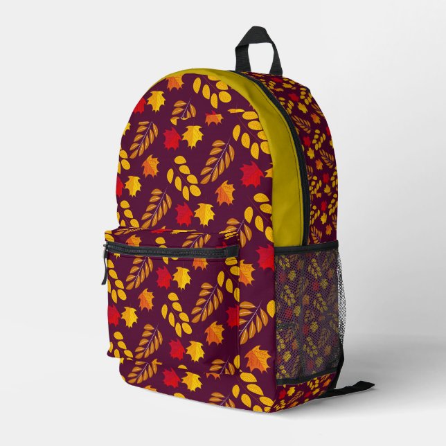 "Herbstliche Schönheit" Rucksack (Rückseitige Ecke Rechts)