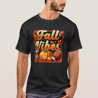 Herbstliche Stimmung Fußball Pumpkin Spice Latte H T-Shirt