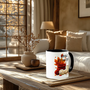 Herbstliche Stricks Tasse - Gemütliche Kleider & K