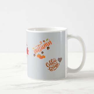Herbstliche Tasse - Gemütliche saisonale Kaffeebes