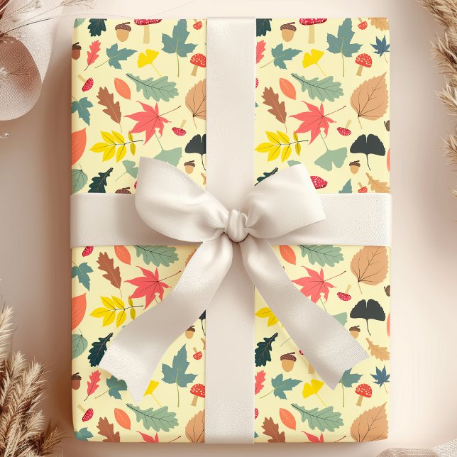 Herbstliche Waldlaune Geschenkpapier (Von Creator hochgeladen)