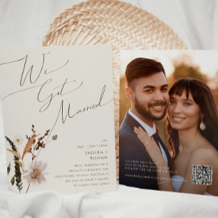 Herbstliche Wildblume Ankündigung der Beige-Erwe