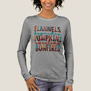 Herbstliche Wortkunst Tri-Blend Shirt
