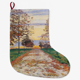 Herbstlicher Abend (von Ferdinand Hodler) Großer Weihnachtsstrumpf