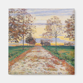 Herbstlicher Abend (von Ferdinand Hodler) Magnet
