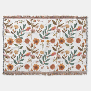 Herbstlicher Blütenflor Decke