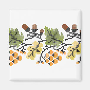 Herbstlicher Hintergrund Magnet