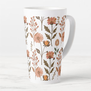Herbstliches Blumenarrangement Milchtasse