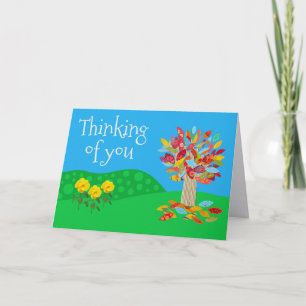Herbstliches Denk-an-dich-Karte 2 von Jo Images Karte