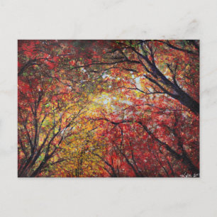 Herbstlicht Postkarte