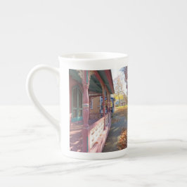 Herbstlichter auf der Hütte - Martha's Vineyard Prozellantasse