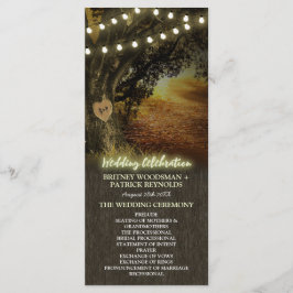 Herbstlichter Hochzeitsfeierprogramme Programm