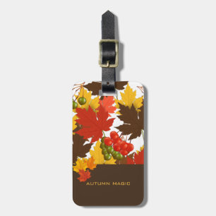 Herbstmagie Gepäckanhänger