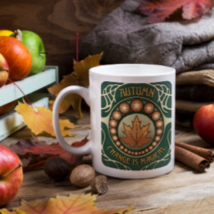 Herbstmagie Vintage Tasse