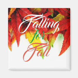 Herbstmaple fällt für Herbst Blätter rot elegant Magnet