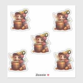 Herbstmärchen ai art Set Custom-Cut Vinyl Sticker