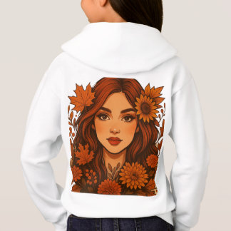 Herbstmaus - Frauen mit Herbstgeburten Blume Hoodie