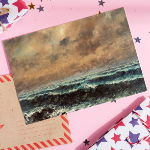 Herbstmeer - Gustave Courbet Postkarte