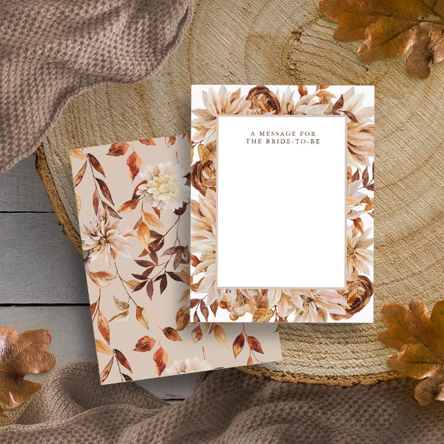 Herbstmeldungskarte (Autumn Message Card
)