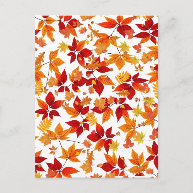 Herbstmitte Postkarte (Vorderseite)